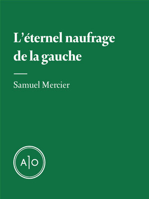cover image of L'éternel naufrage de la gauche